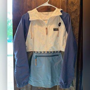 LL Bean Women’s Mountain Classic Anorak, Multi-Color, Small/ Petite